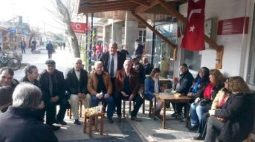 Edremit&rsquo;te Festival Havasında Muhtar Adaylığını A&ccedil;ıkladı