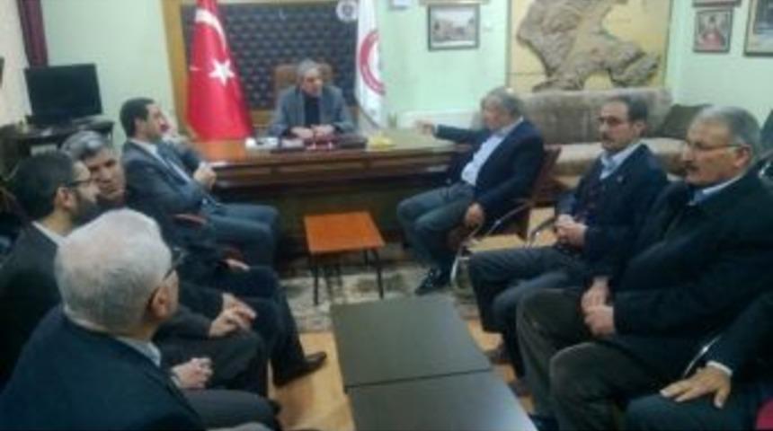 Milletvekili Şahin&rsquo;den Muhtarlar Derneğine Ziyaret