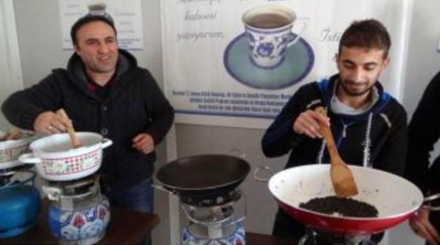 Siirtli Gen&ccedil;lere Menengi&ccedil; Kahvesi &Uuml;retimi Anlatıldı