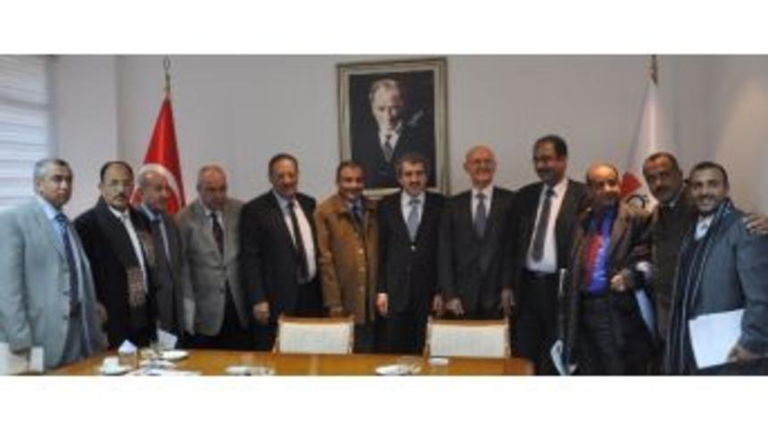 Yemen Devlet &Uuml;niversitesi Rekt&ouml;rleri&rsquo;nin &Ccedil;alışma Ziyaretine Destek