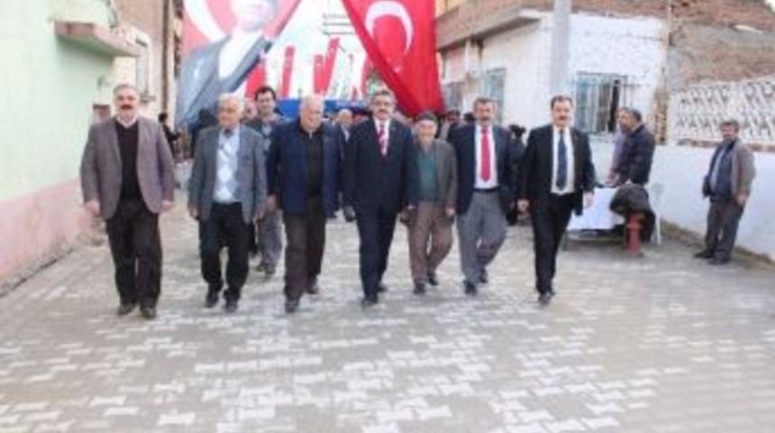 Başkan Alıcık, K&ouml;yl&uuml;ye Verdiği S&ouml;z&uuml;n&uuml; Tuttu