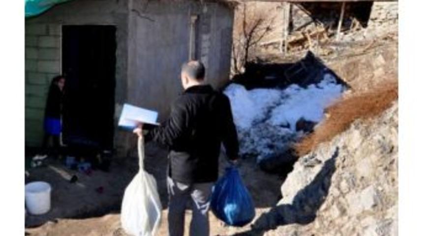 Beyt&uuml;şşebap Kaymakamlığı'ndan Kış Yardımı