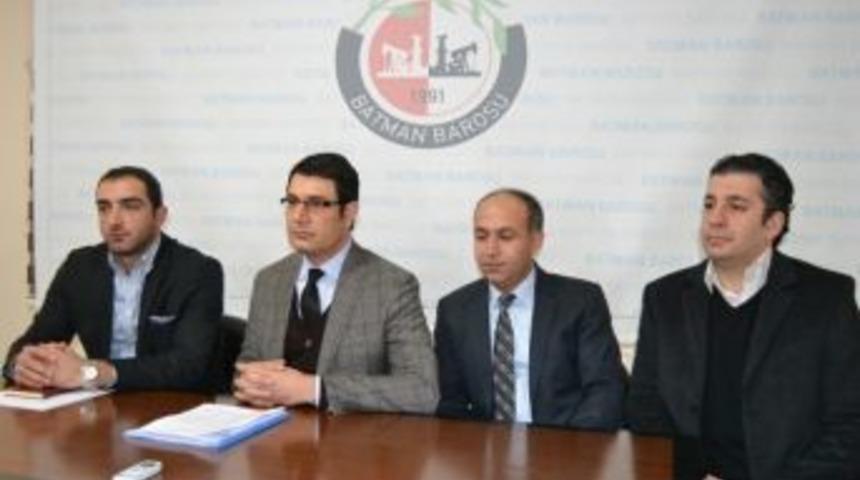 Batman Barosu'ndan Uzun Tutukluluk S&uuml;relerine İlişkin A&ccedil;ıklama