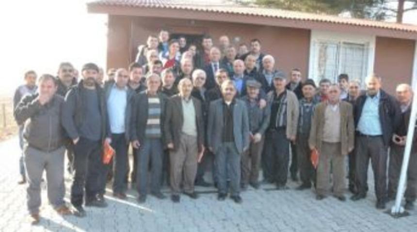 Başkan Burma&rsquo;dan &Ccedil;amlıyazı, Kara Oyumca Ve Yukarı Aksu K&ouml;ylerine Ziyaret