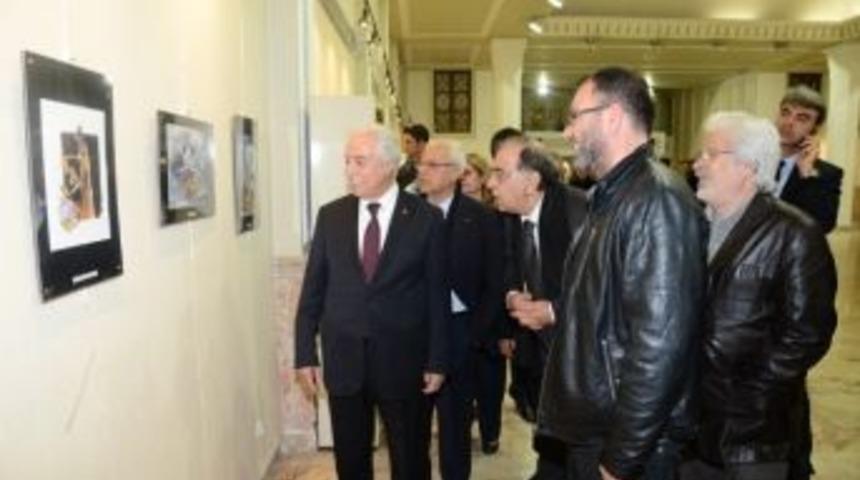 Aydın Doğan Uluslararası Karikat&uuml;r Yarışması Sergisi A&ccedil;ıldı