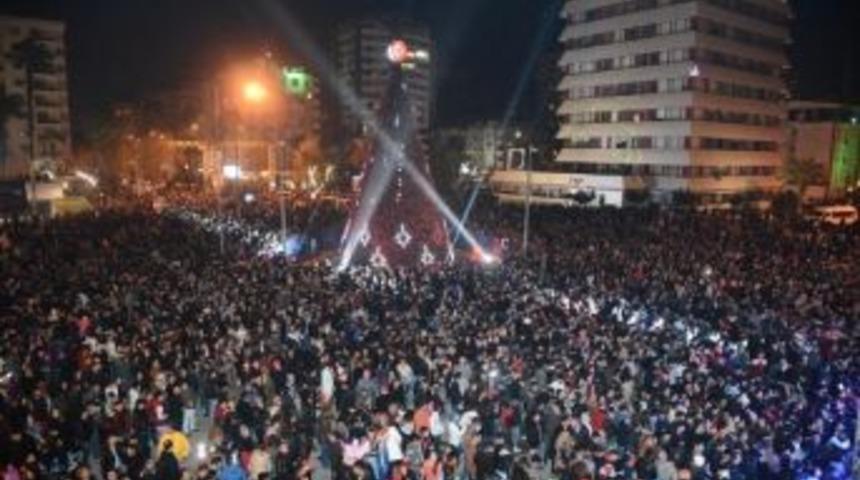 Adana&rsquo;daki Yılbaşı Kutlamaları...
