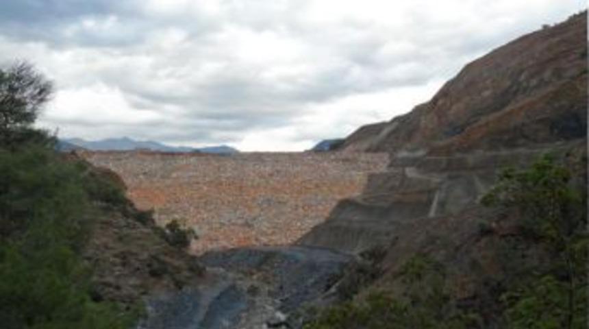 Gazipaşa'da G&ouml;k&ccedil;eler Barajı'nın Y&uuml;zde 86'sı Tamamlandı