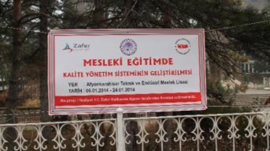 Afyonkarahisar Teknik Ve End&uuml;stri Meslek Lisesinde Kalite Y&ouml;netim Sistemi Eğitimleri Başladı