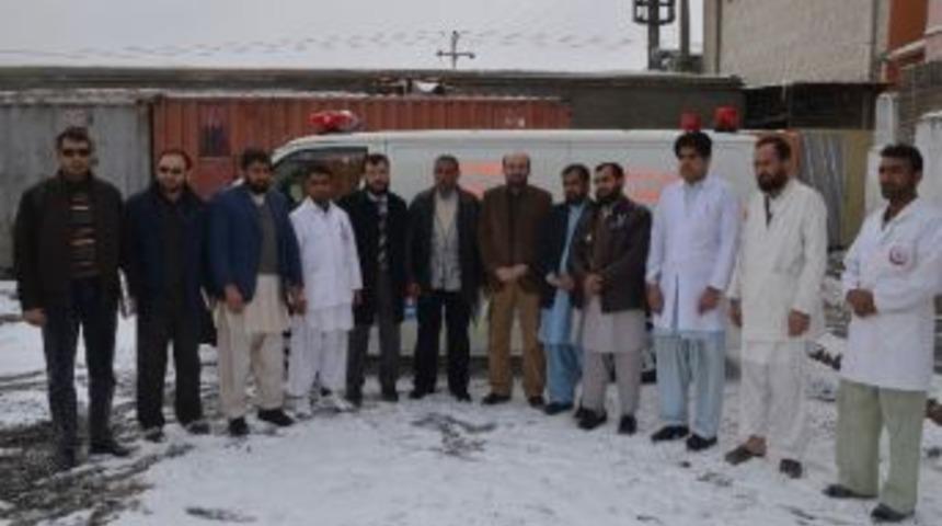 Afganistan&rsquo;da Al Hayat Hastanesi&rsquo;ne Ambulans Desteği