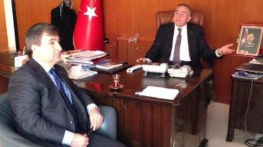 G&uuml;nşen'den Gaziantep B&uuml;y&uuml;kşehir Belediye Başkanı'na Ziyaret