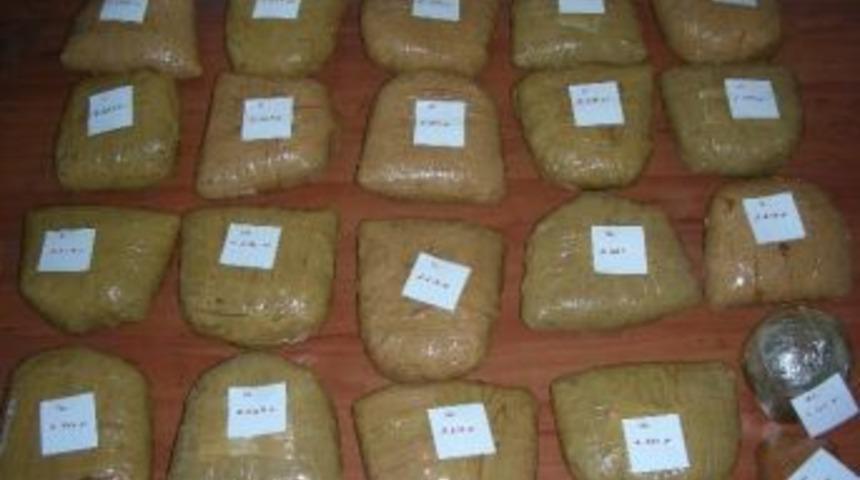 Niğde&rsquo;de 44 Kilo Esrar Ele Ge&ccedil;irildi
