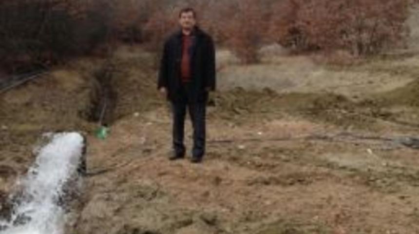Şaphane&rsquo;nin &Uuml;&ccedil; Mahallesinde Su Sevinci
