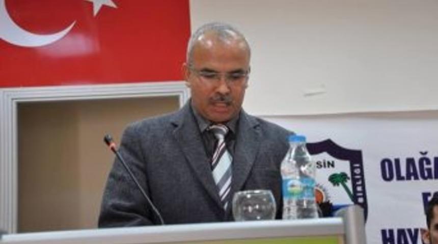 Mut Esnaf Ve Sanatkalar Odası Başkanı C&uuml;l&uuml;c G&uuml;ven Tazeledi