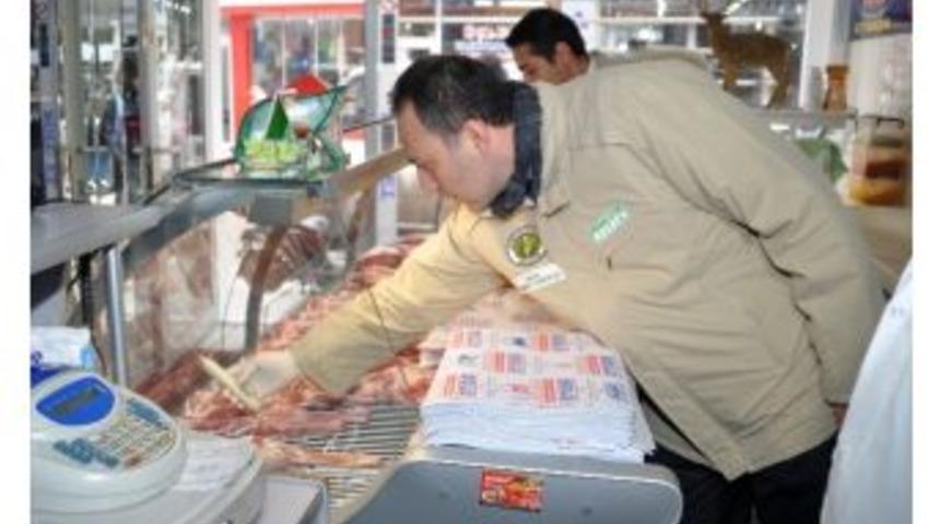 (&ouml;zel Haber) Aksaray&rsquo;da Market Ve Kasaplara Denetim Operasyonu