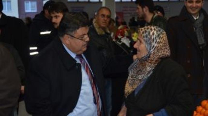 Başkan Yağcı'dan Kapalı Pazar Ziyareti