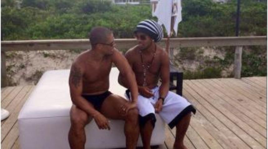Beşiktaş'ın G&uuml;ndemindeki Ronaldinho, Fenerbah&ccedil;eli Alex'le Buluştu