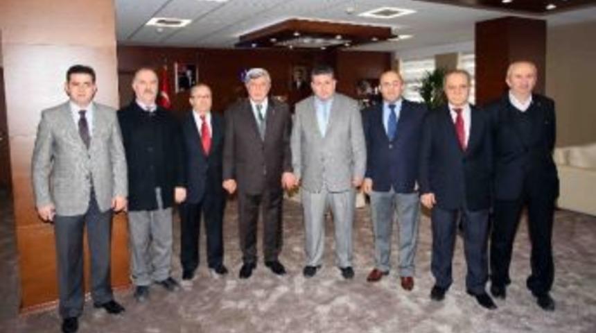 Toplu Taşımacılardan Karaosmanoğlu&rsquo;na Ziyaret