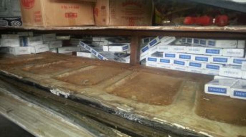 Şırnak&rsquo;ta 12 Bin 800 Paket Ka&ccedil;ak Sigara Ele Ge&ccedil;irildi