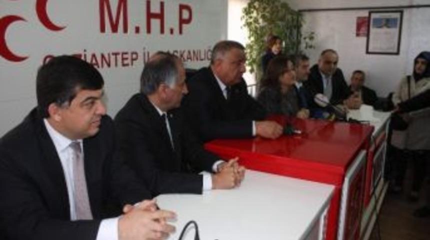 Şahin&rsquo;den Mhp&rsquo;ye Ziyaret