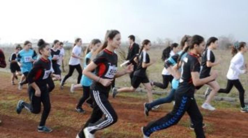 150 Sporcu Krosta Yarıştı