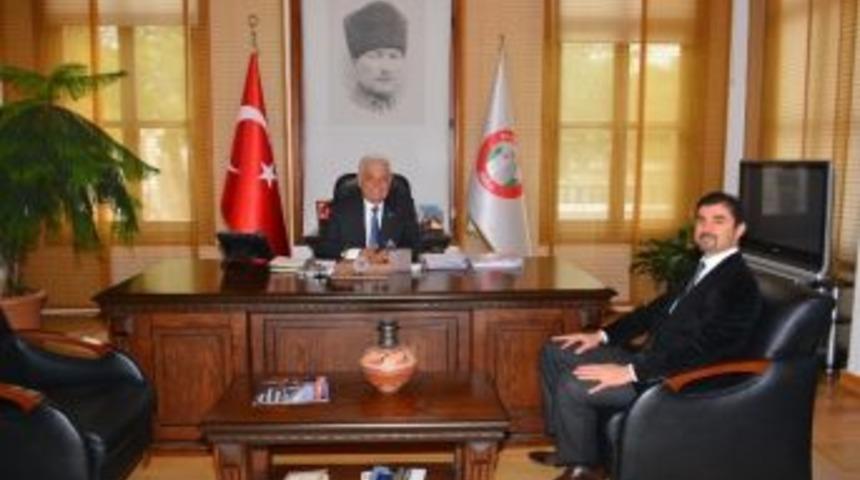 Rekt&ouml;r Vekilinden Başkan G&uuml;r&uuml;n&rsquo;e Ziyaret