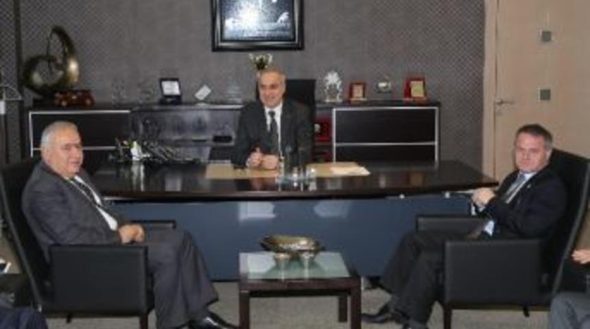 Mhp B&uuml;y&uuml;kşehir Belediye Başkan Adayı &Uuml;nver&rsquo;den Satso&rsquo;ya Ziyaret