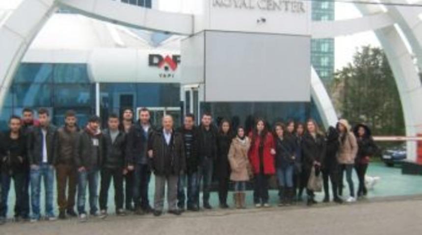 Hisarcık Myo &Ouml;ğrencilerinden Dap Yapı&rsquo;ya Teknik Gezi