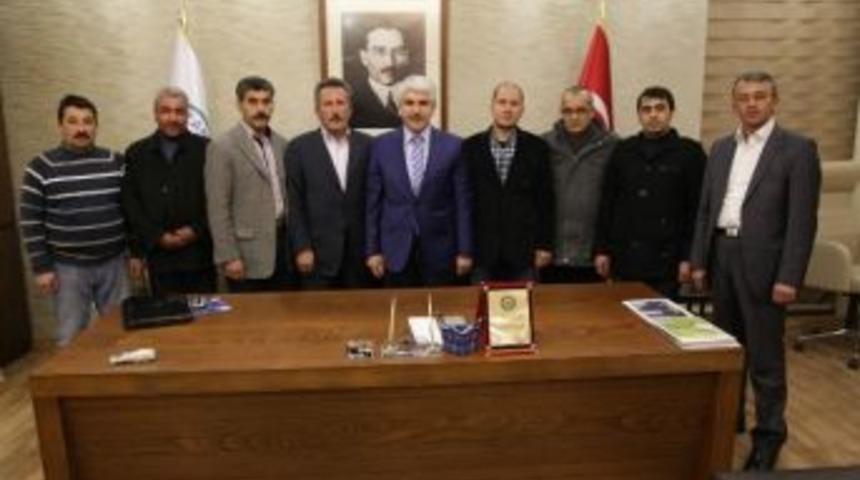 Halil Kılı&ccedil;&rsquo;tan Başkan Sakallı&rsquo;ya Ziyaret