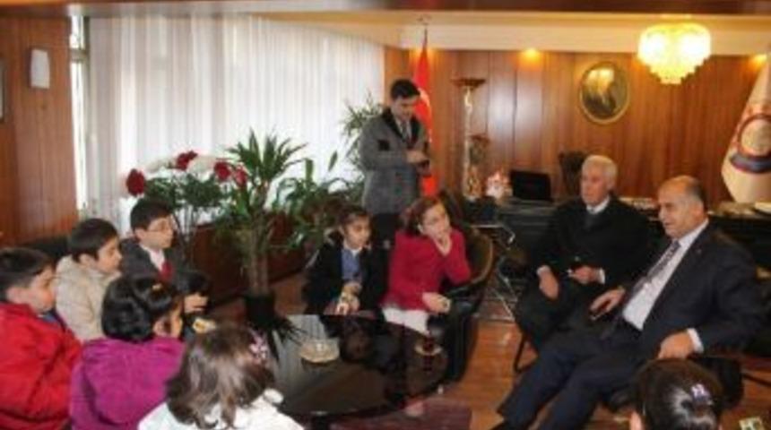 &Ouml;ğrencilerden Mtso&rsquo;ya &lsquo;değerler&rsquo; Ziyareti