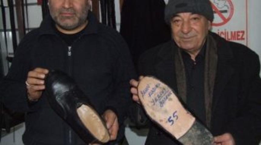 Yerköylü Ayakkabıcı 55 Numara Ayakkabı Yaptı
