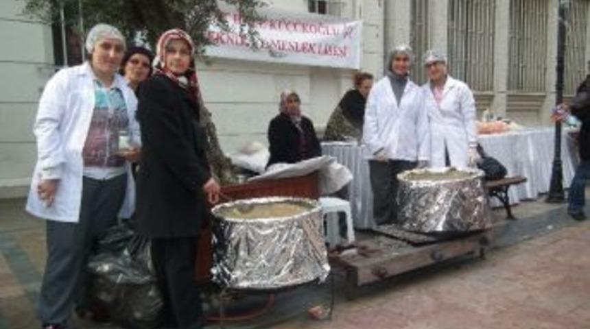 Aydın’da Okul Yararına Keşkekli Kermes