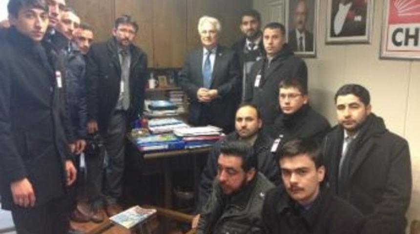 Chp'li Toptaş Vekil İmamları Kabul Etti