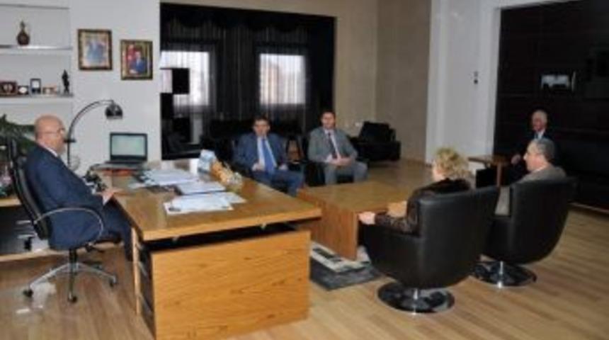 Başkan Çoban, Dp Heyetini Kabul Etti