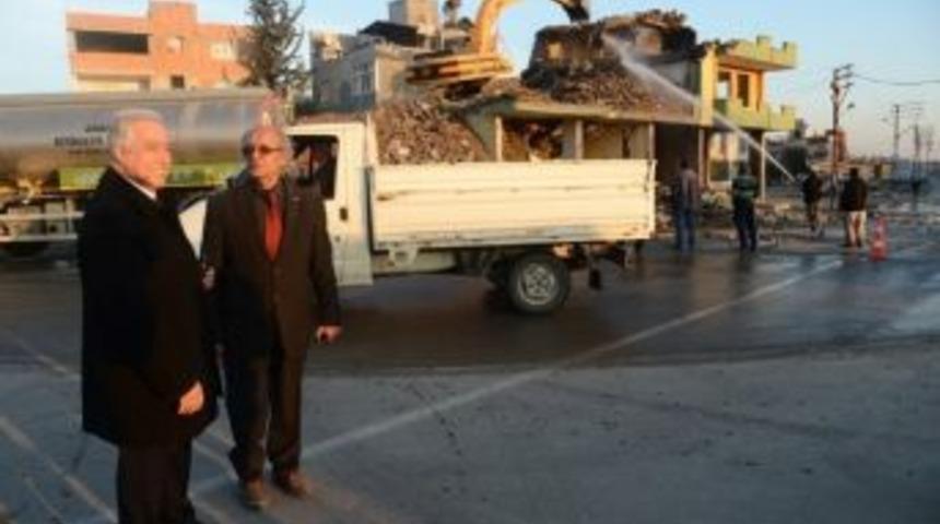 Aldırmaz Denetiminde B&uuml;y&uuml;k Yıkım