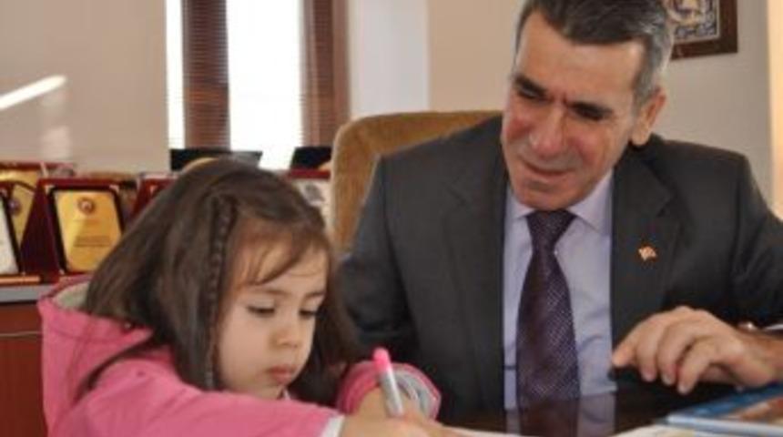 Şirinlerden Kaymakam Sezgin&rsquo;e Ziyaret