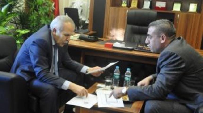 Şiran, Vali Ata&rsquo;ya Projelerini Anlattı