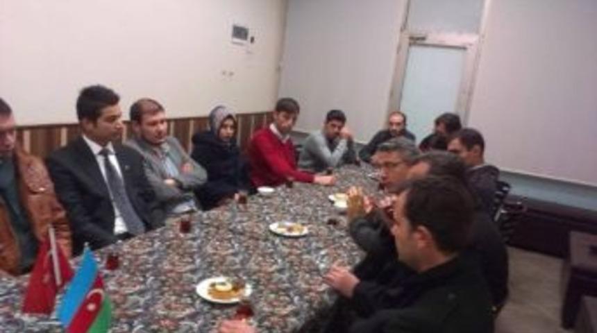 &Uuml;lk&uuml; Ocakları'ndan Azerbaycanlılar Derneği'ne Ziyaret