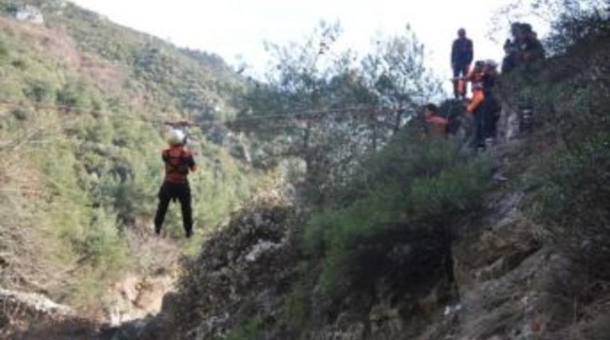 Sivil Savunmadan Kanyonda Nefes Kesen Tatbikat