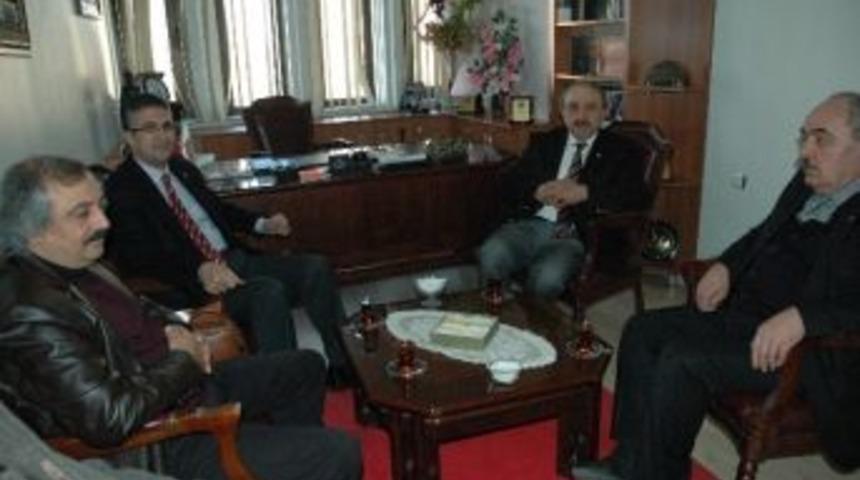 Mhp B&uuml;y&uuml;kşehir Belediye Başkan Adayı Kamil Aydın&rsquo;dan Ervak&rsquo;a Ziyaret