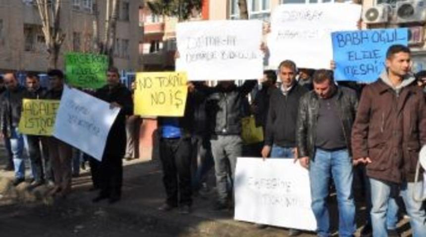 Batman'da İşten &Ccedil;ıkarmalar Protesto Edildi