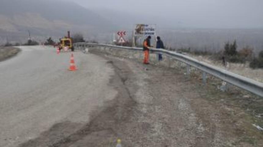 Akşehir’deki Ölüm Rampasına Bariyer