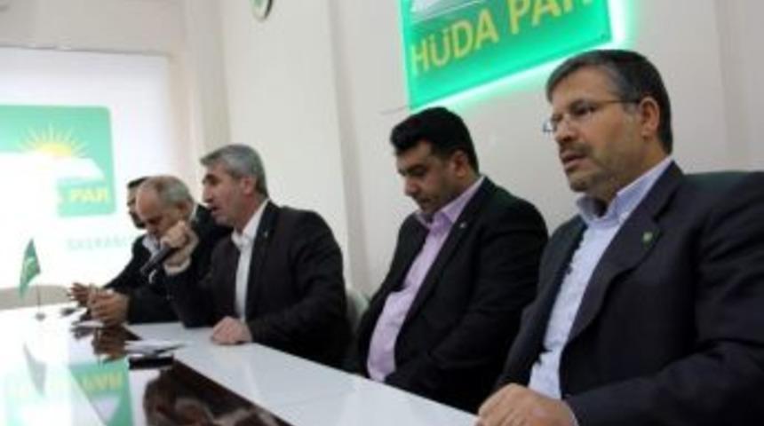 H&uuml;dapar Şanlıurfa&rsquo;da Belediye Başkan Adaylarını Tanıttı