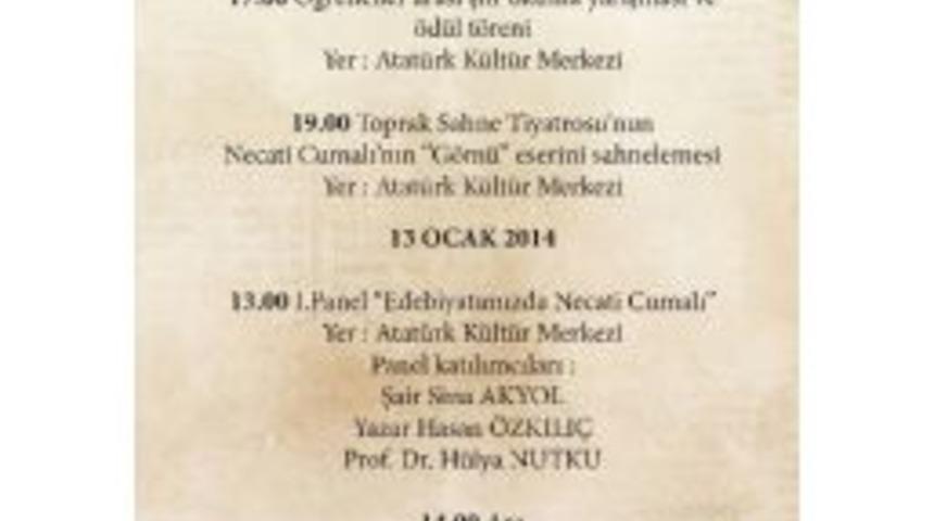 Urla Belediyesi'nden Necati Cumalı Buluşması