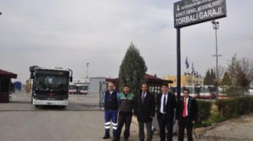 Torbalı&rsquo;da Eshot&rsquo;a Yeni Garaj
