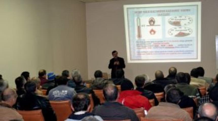 Hayrabolu Belediyesinden Kalorifer Ateş&ccedil;ilerine Seminer