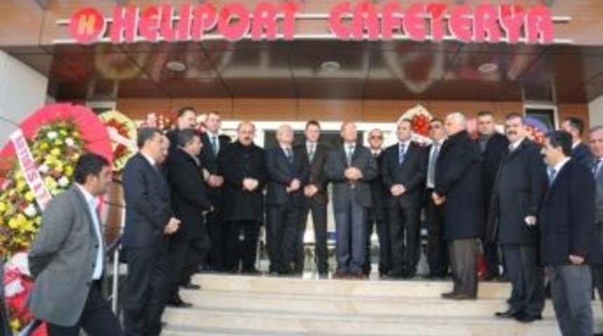 Om&uuml; Heliport Kafeterya Hizmete A&ccedil;ıldı