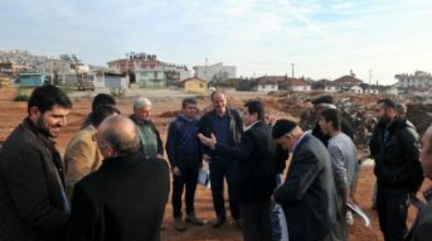 T&uuml;t&uuml;nc&uuml; Anadolu Lisesi&rsquo;nin Yapılacağı Alanda İnceleme Yaptı