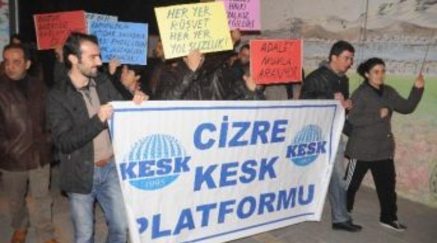 Cizre'de Paris'te &Ouml;ld&uuml;r&uuml;len 3 Kadın İ&ccedil;in Y&uuml;r&uuml;y&uuml;ş D&uuml;zenlendi