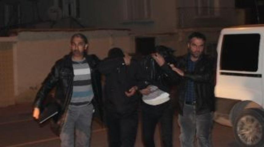 &Ccedil;aldıkları Laptopu G&ouml;men Hırsızlar Yakalandı