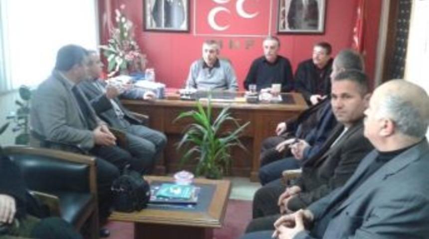 Kesder'den Mhp İl Başkanlığına Ziyaret